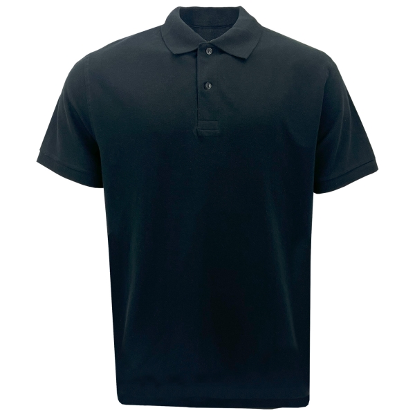 Poloshirt Cotton schwarz