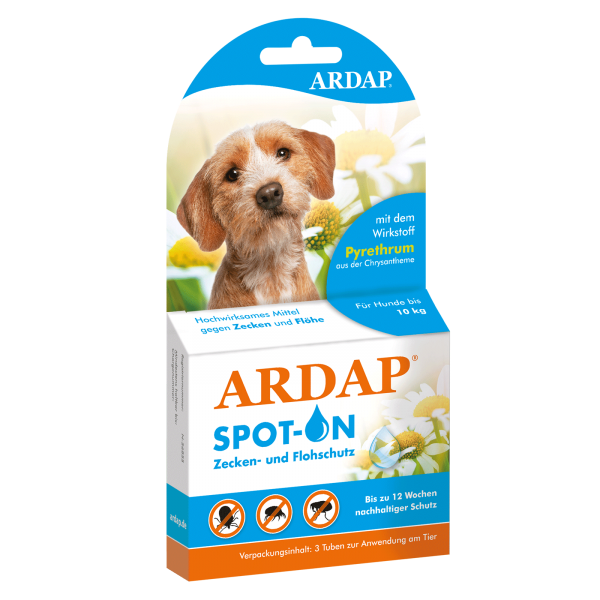 ARDAP® SpotOn für Hunde bis 10 kg Pflege Hund Schmidt Versand GmbH