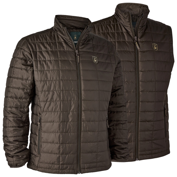 Steppjacke & Steppweste Muflon 2er Pack (D1025+D1024) braun