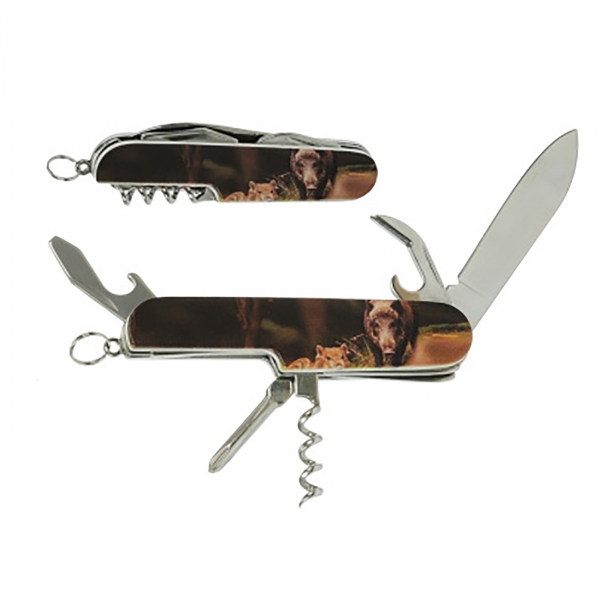 Taschenmesser Wildschweindesign