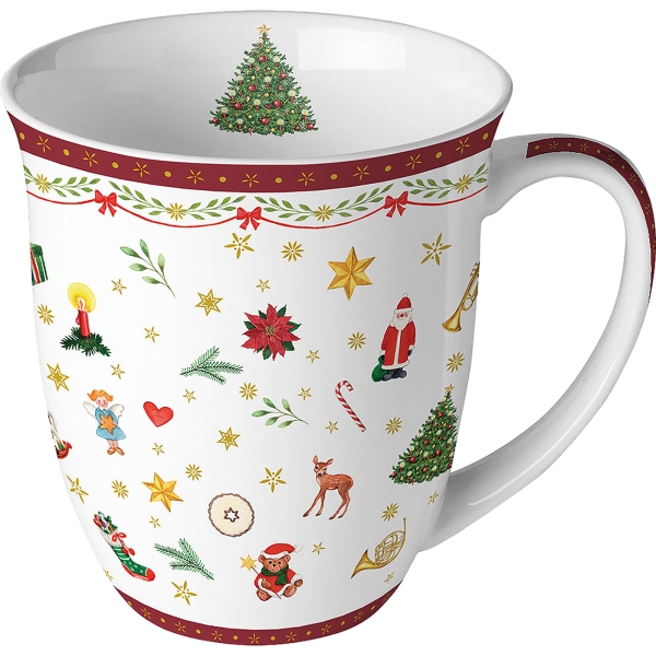 Tasse Weihnachtsornamente