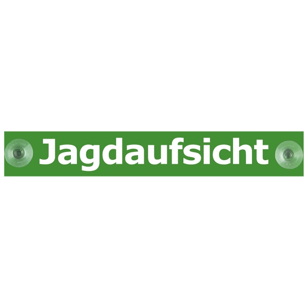 Hinweisschild Jagdaufsicht