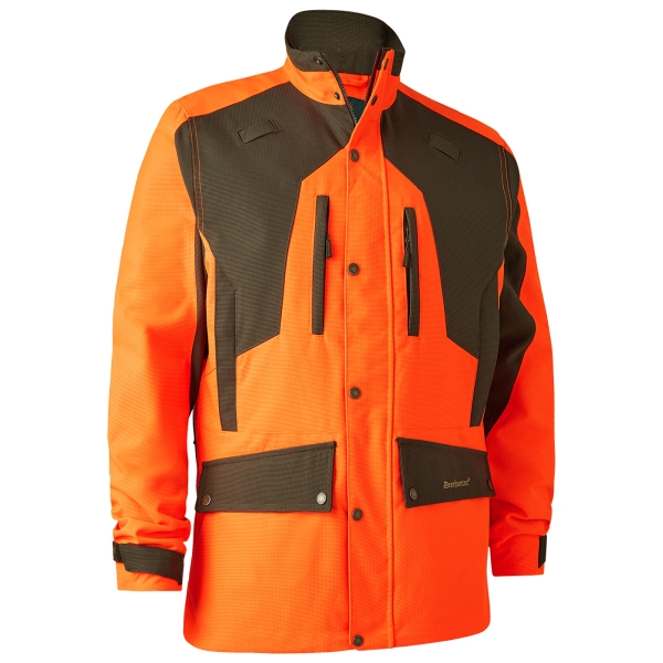 Jacke Strike Extreme mit Membrane orange/oliv