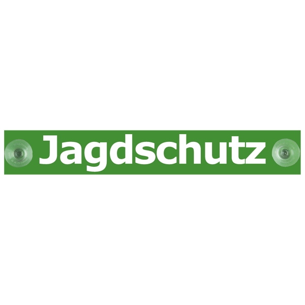 Hinweisschild Jagdschutz