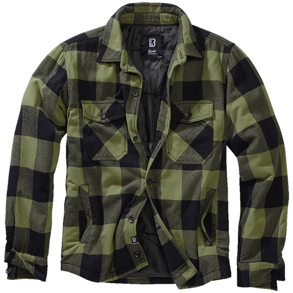 Jacke Lumber oliv/schwarz