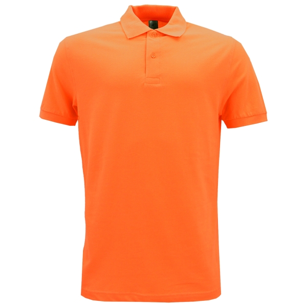 Poloshirt Cotton orange