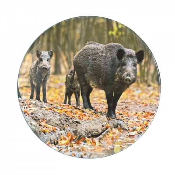 Untersetzer Wildschwein aus Porzellan