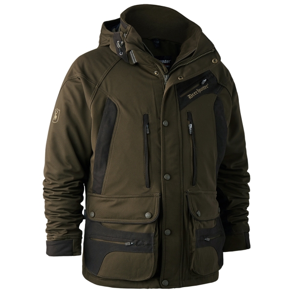 Winterjacke Muflon oliv/schwarz