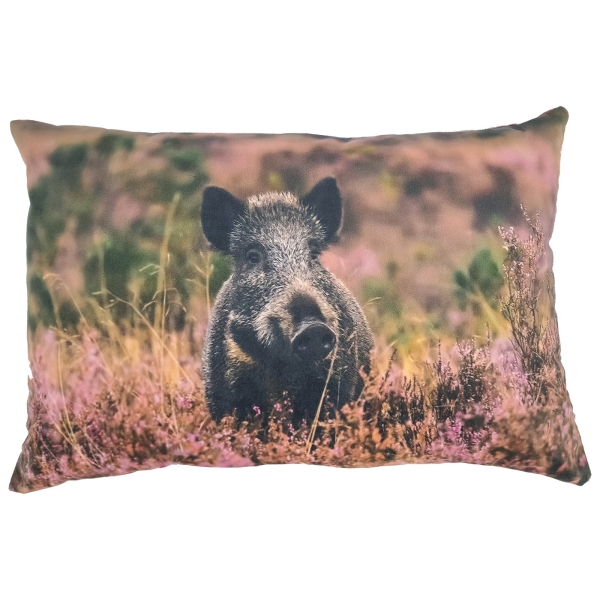 Kissen Wildschwein Natur 40x60cm