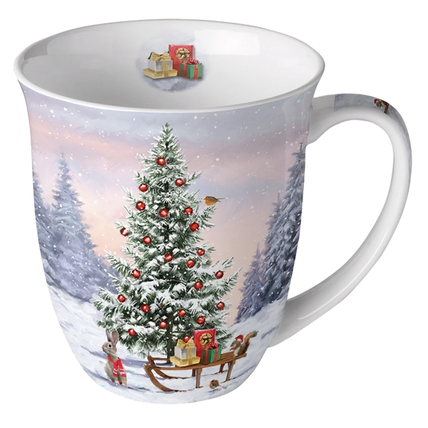 Tasse Wintertiere