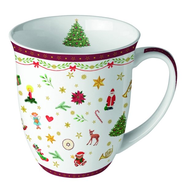 Tasse Weihnachtsornamente