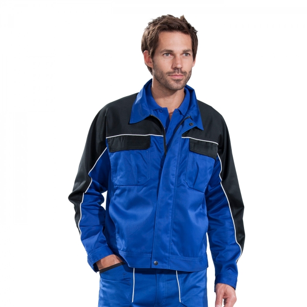Arbeitsjacke blau/schwarz | Jacken Bekleidung | GmbH | Schmidt Versand